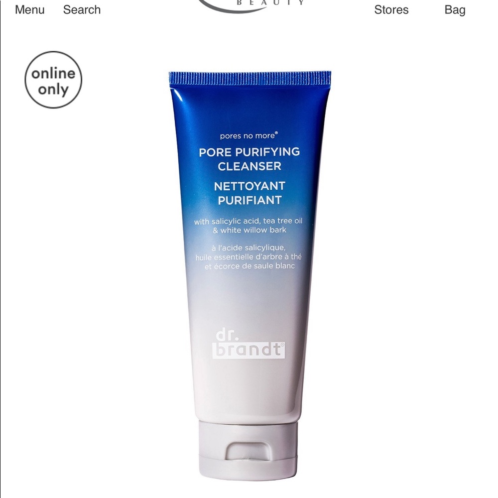 Dr. Brandt pore purifying cleanser